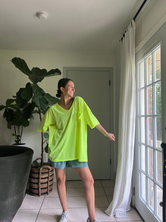 Neon Oversized Tee