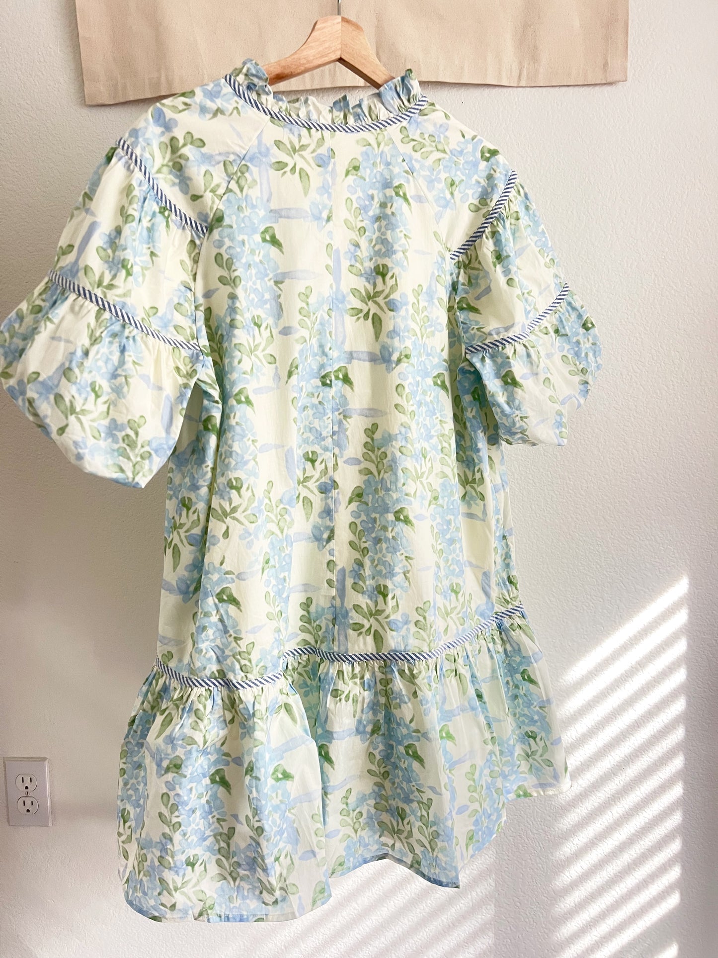 Blue Floral Dress - Mother's Day Collection